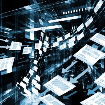 fax being sent on the internet 