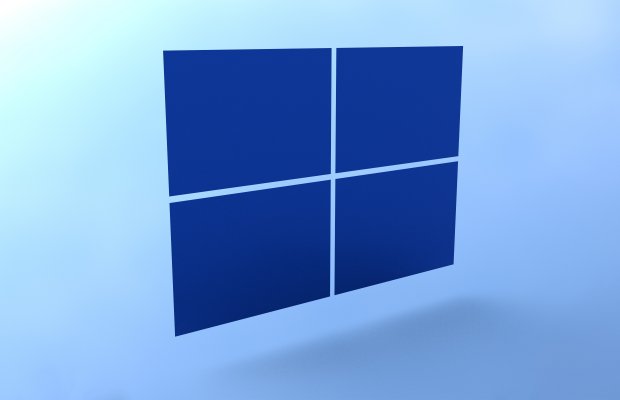 Blue windows 10 logo 