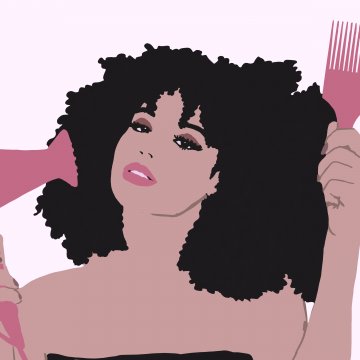 hair dryers blow dryers afro hair black hair woman afro american holding pink hair dryer
