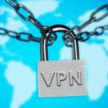 vpn services lock chain earth map