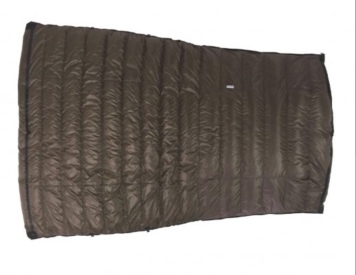 sleeping bag quilt brown katabaltic flex 22
