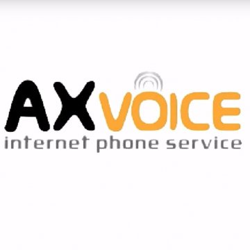 axvoice voip service plans packages axvoice internet phone service logo white background