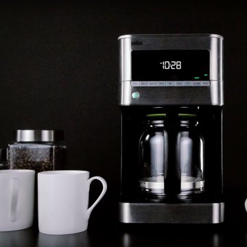 Braun KF7170SI coffee maker coffee mugs