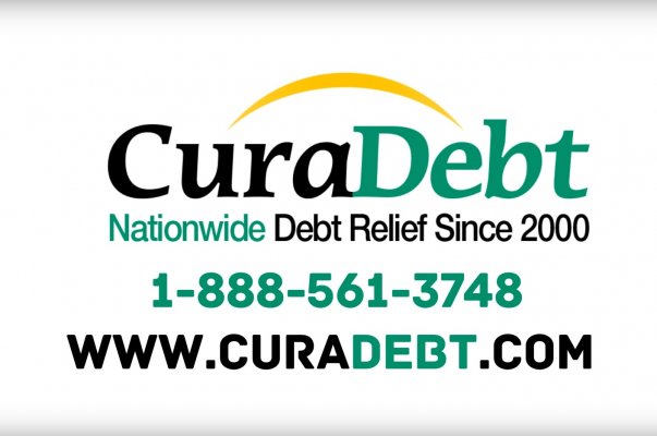 curadebt debt consolidation company website phone number logo
