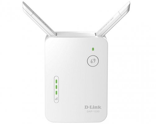 D-Link (DAP-1330) N300 wifi extenders white antennas