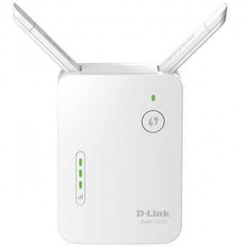 D-Link (DAP-1330) N300 wifi extenders white antennas