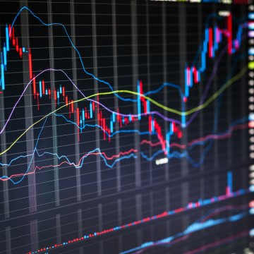 firstrade online stock trading graphic on monitor stocks