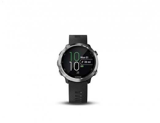 garmin forerunner 645 music smartwatch overview black watch black strap