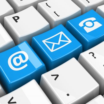 online fax services hellofax computer keyboard blue mail @ phone keys