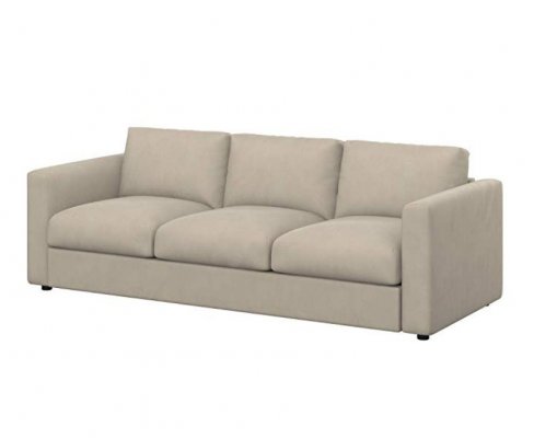 ikea vimle 3-seat sofa beige 