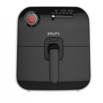 air fryers krups fry delight front kitchen appliance black and white