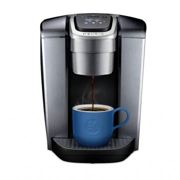  Keurig K-Elite Coffee Maker Overview blue cup of coffee