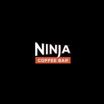 ninja coffee bar coffee makers black background logo