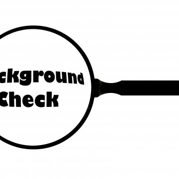 magnifying glass background check 