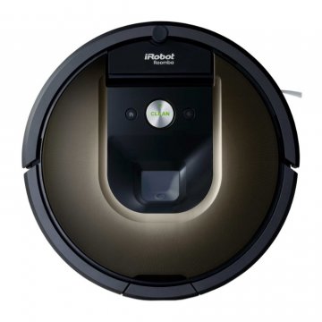 irobot roomba 980 round shape gray black color robot vacuums