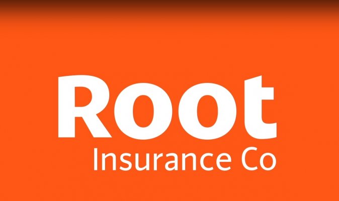 car insurance policy company root car insurance root insurance root insurance co root mobile app orange background 