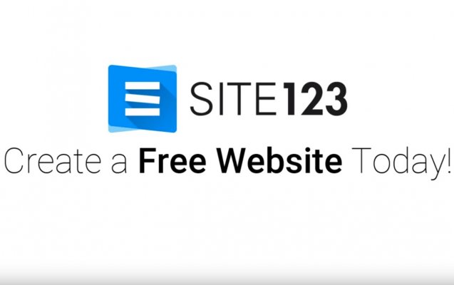 site 123 website builders logo