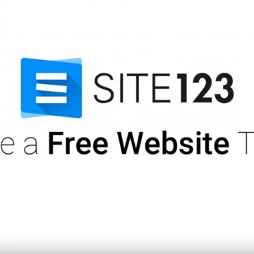 site 123 website builders logo