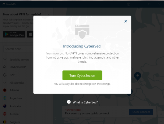 cybersec feature screenshot nordvpn