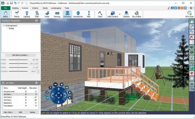 dreamplan home design software screenshot
