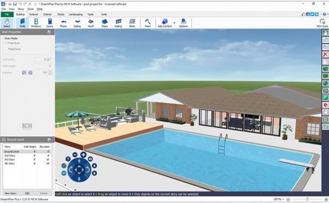 dreamplan home design software screenshot