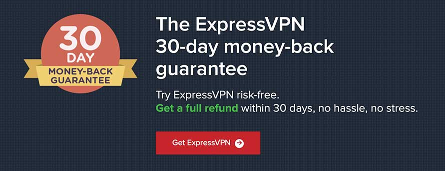 ExpressVpn 30 day money back 