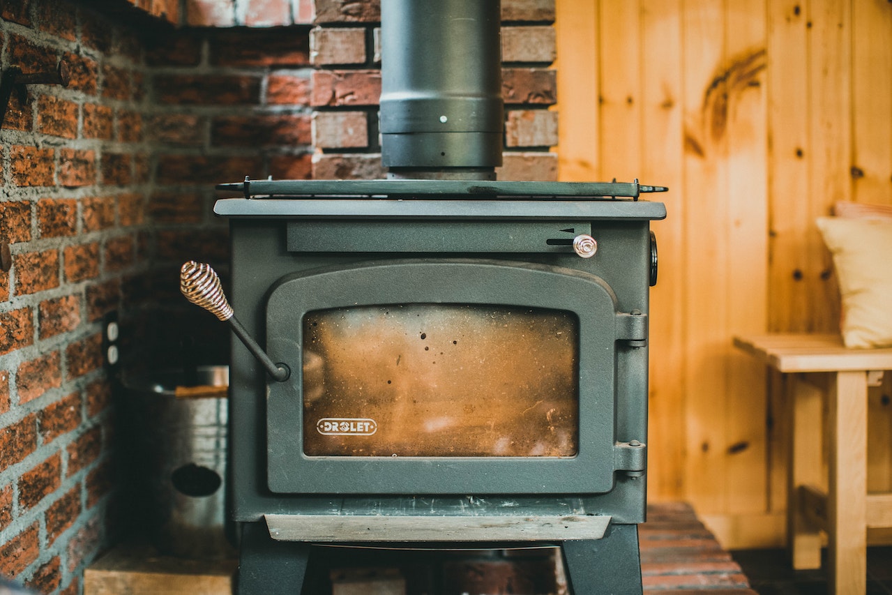 wood burning stove