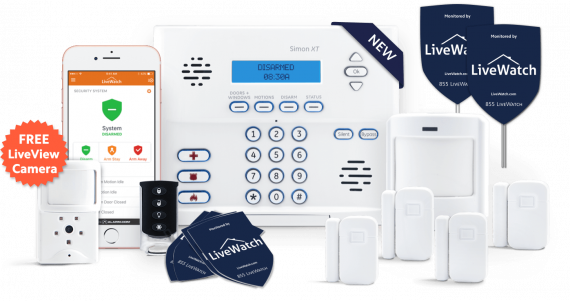 livewatch home security monitoring products