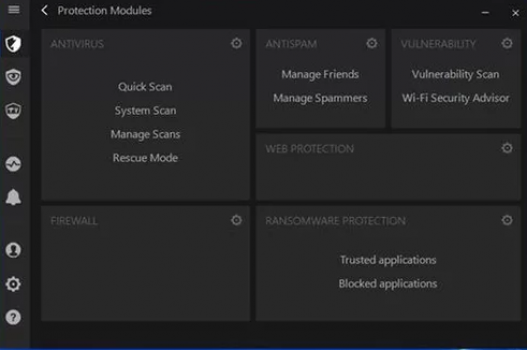 bitdefender internet security screenshot