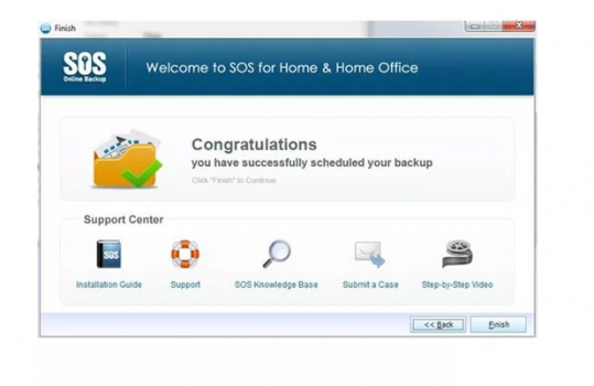 SOS Online Backup screenshot