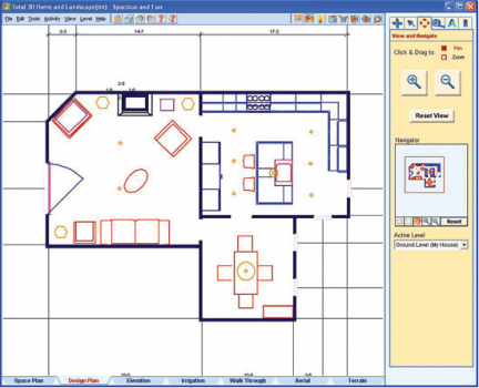 Total 3D Landscape & Deck Premium home design software screenshot