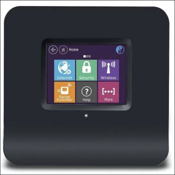 Securifi Almond wifi extender black icons