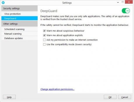 f-secure antivirus screenshot