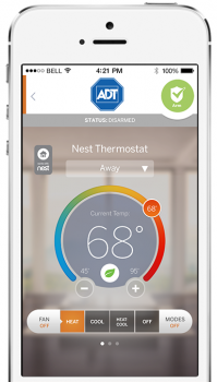 adt home security monitoring mobile phone