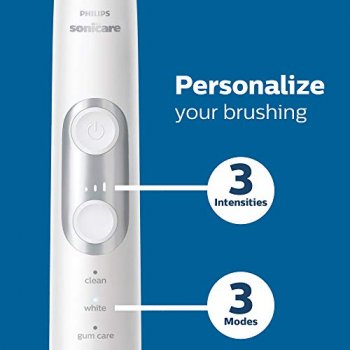 Buttons to personalize your brushing with the Sonicare ProtectiveClean 4100 