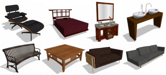 Punch Home & Landscape Design Premium home design software furniture