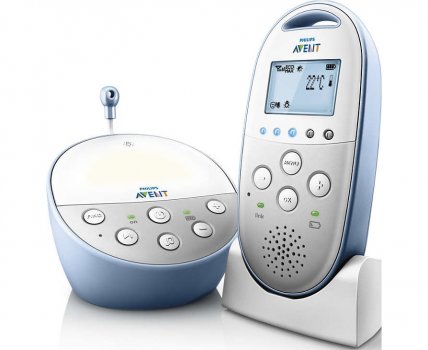Philips Avent DECT SCD570 audio baby monitor