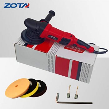  ZOTA Mini Polisher, 2-inch/ 3inch Car Buffer Polisher with 8mm  Random Orbital,Car Polishers and Buffers for Car Detailing,Variable Speed  Small Buffer Polisher. : Automotive