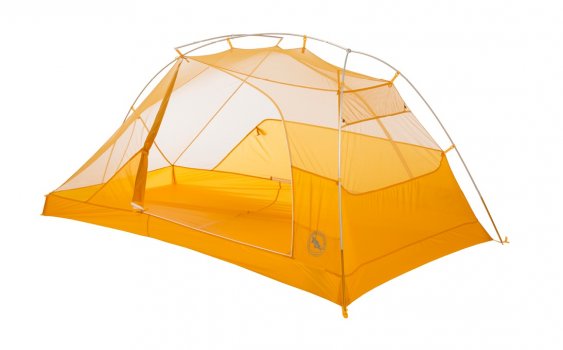 Big Agnes Tiger Wall UL2 backpacking tent orange