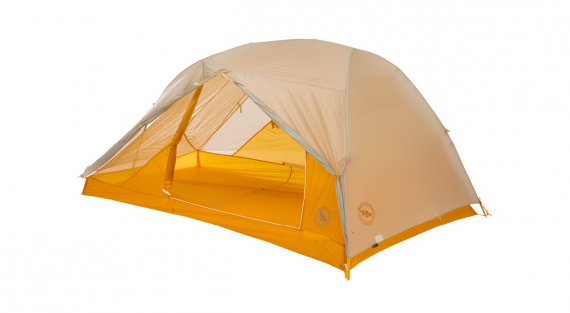 Big Agnes Tiger Wall UL2 backpacking tent orange