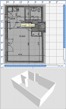 Sweet Home 3D home design software screenshot