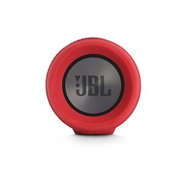 JBL Charge 3 bluetooth speaker red side