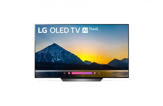 LG B8 4k tv front