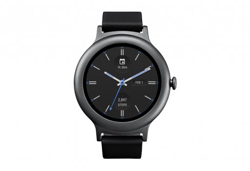 LG Watch Style smartwatch titanium