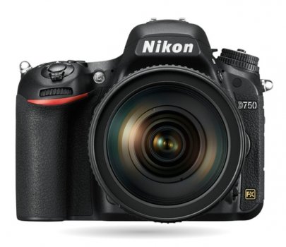Nikon D750 dslr camera front