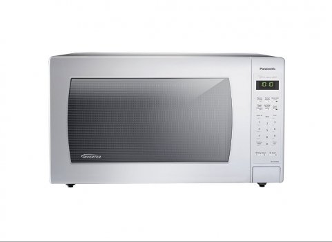 Panasonic NN-SN936W microwave white front