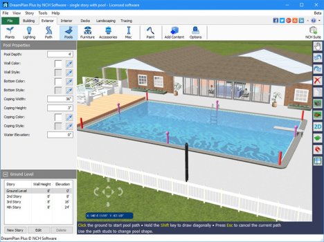 DreamPlan home design software screenshot