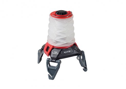 Princeton Tec Helix Backcountry black and red camping lantern