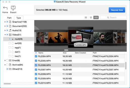 EaseUS Data Recovery for Mac