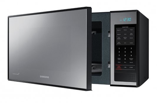 Samsung MG14H3020CM microwave door opened
